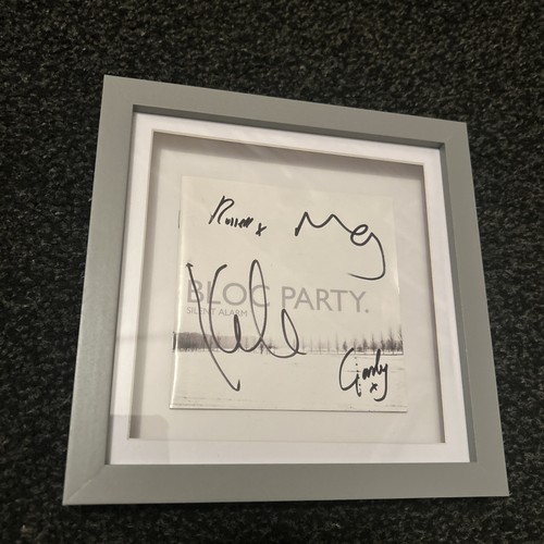 Framed silent alarm bloc party - framed,