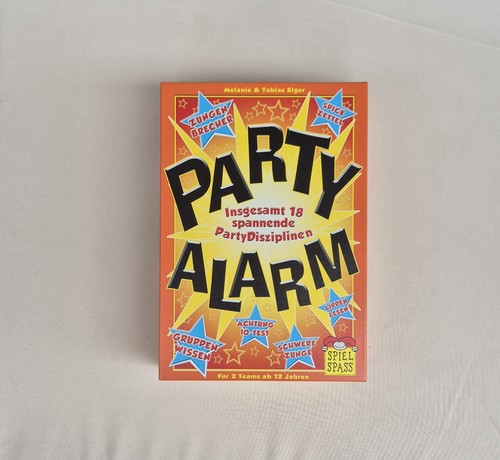 Gesellschaftsspiel party alarm - party,