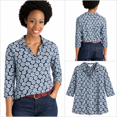 Damen seasalt cresting arm - seasalt, 3/4