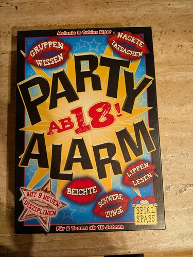 Party alarm - alarm, 18!
